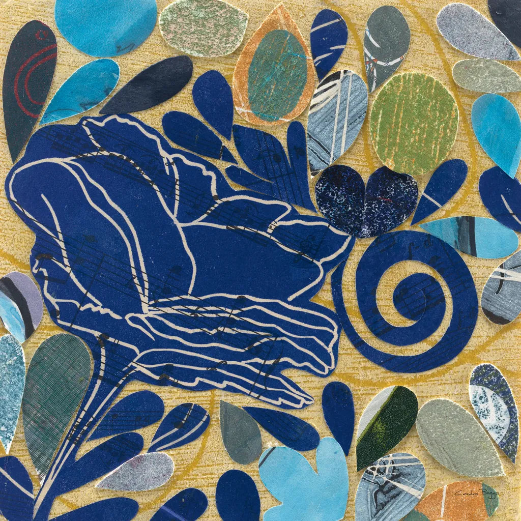 Rose I by Candra Boggs. SKU 20434a. Archival Giclee Fine art print for wall decor.