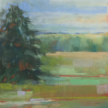 Abstract Field I by Carol Rowan. SKU 21446a. Archival Giclee Fine art print for wall decor.