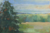 Abstract Field I Crop by Carol Rowan. SKU 21446i. Archival Giclee Fine art print for wall decor.