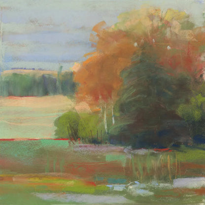 Abstract Field II by Carol Rowan. SKU 21447a. Archival Giclee Fine art print for wall decor.