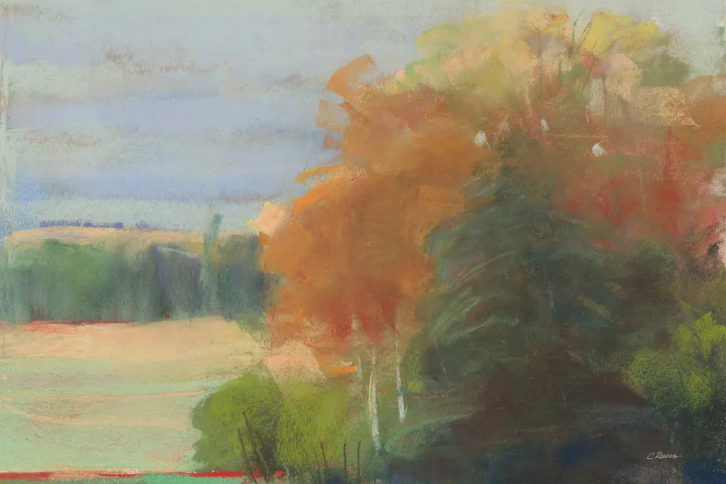 Abstract Field II Crop by Carol Rowan. SKU 21447i. Archival Giclee Fine art print for wall decor.