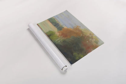 Abstract Field II Crop by Carol Rowan. shown as a rolled paper print. Available as archival giclee rolled canvas, fine art paper, or poster print. SKU 21447i.