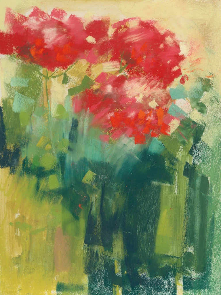 Abstract Floral by Carol Rowan