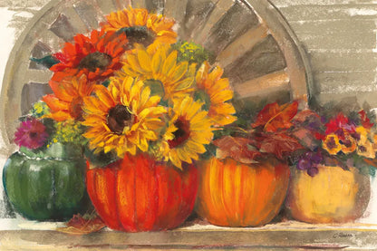 Autumn Still LIfe by Carol Rowan. SKU 20558i. Archival Giclee Fine art print for wall decor.