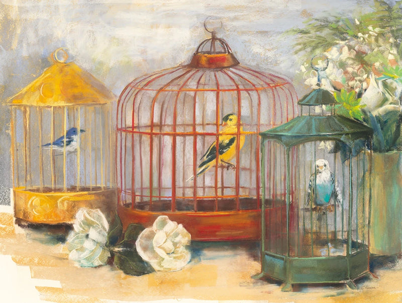 Birdcage Trio by Carol Rowan