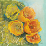 Blooming Succulent II by Carol Rowan. SKU 38632a. Archival Giclee Fine art print for wall decor.