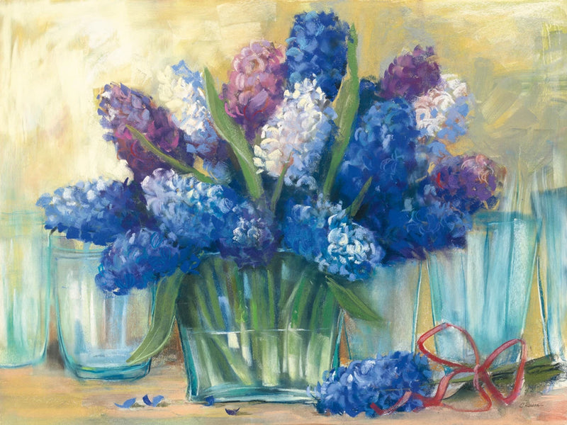 Blue Hyacinths by Carol Rowan