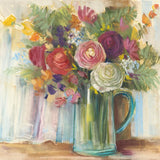 Bouquet in Glass by Carol Rowan. SKU 19774a. Archival Giclee Fine art print for wall decor.