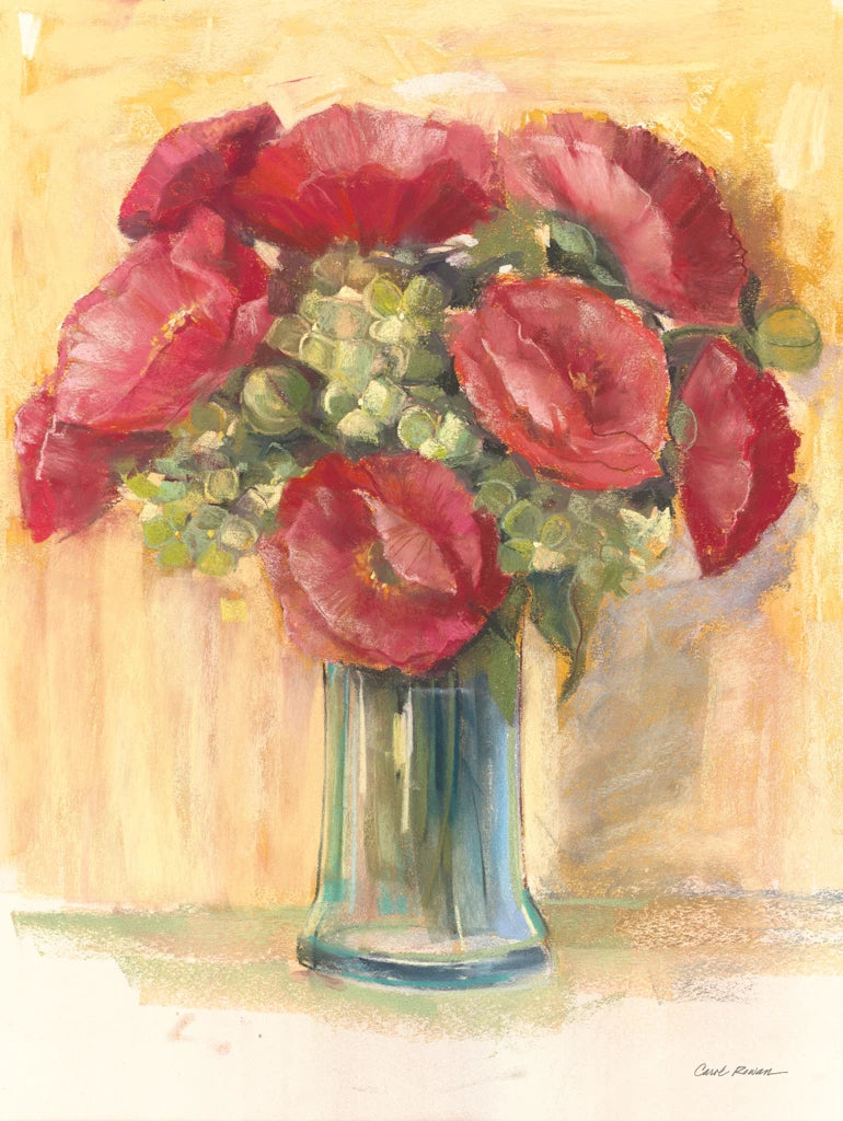 Coral Poppies by Carol Rowan