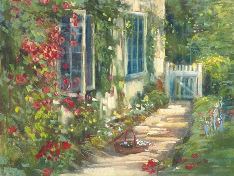 Cottage Garden by Carol Rowan