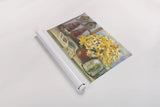 Daffodils in the Greenhouse by Carol Rowan. shown as a rolled paper print. Available as archival giclee rolled canvas, fine art paper, or poster print. SKU 41943i.