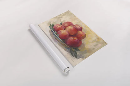 Fruit Bowl by Carol Rowan. shown as a rolled paper print. Available as archival giclee rolled canvas, fine art paper, or poster print. SKU 42340i.