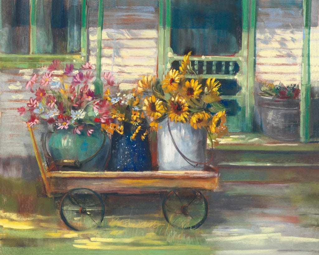 Garden Wagon by Carol Rowan