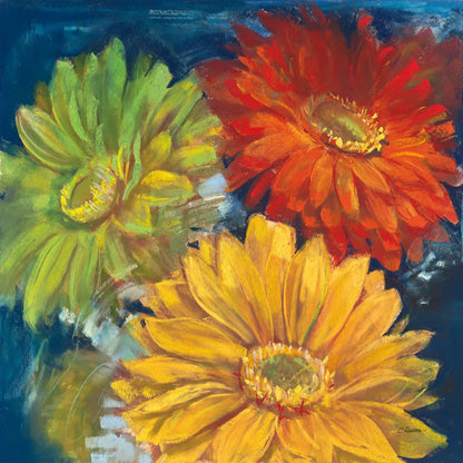 Gerbera Glow I by Carol Rowan. SKU 41935a. Archival Giclee Fine art print for wall decor.