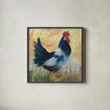Henry by Carol Rowan. Shown in a sleek black glass frame for a contemporary gallery look. Available as an archival giclee rolled canvas, fine art paper, or poster print. SKU 42377a.