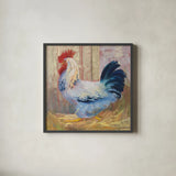 Hercule by Carol Rowan. Shown in a sleek black glass frame for a contemporary gallery look. Available as an archival giclee rolled canvas, fine art paper, or poster print. SKU 8166a.