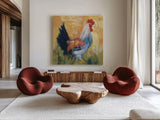 Horace by Carol Rowan. Shown as extra-large giant wall art in a modern living room. Available as an archival giclee rolled canvas, fine art paper, or poster print. SKU 8163a.
