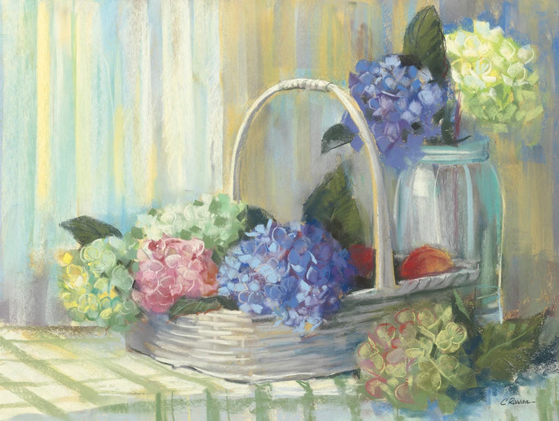 Hydrangea Basket by Carol Rowan
