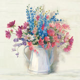 Ironstone Bouquet I Bright by Carol Rowan. SKU 46642a. Archival Giclee Fine art print for wall decor.
