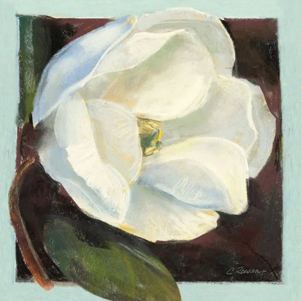 Magnolia I by Carol Rowan. SKU 7859a. Archival Giclee Fine art print for wall decor.
