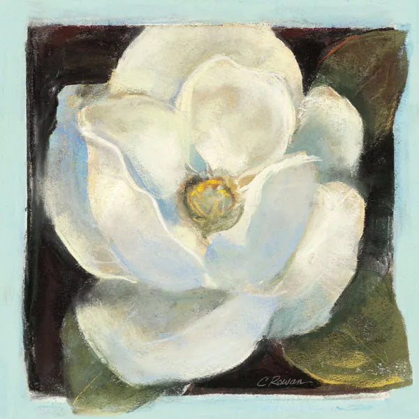 Magnolia II by Carol Rowan. SKU 7860a. Archival Giclee Fine art print for wall decor.