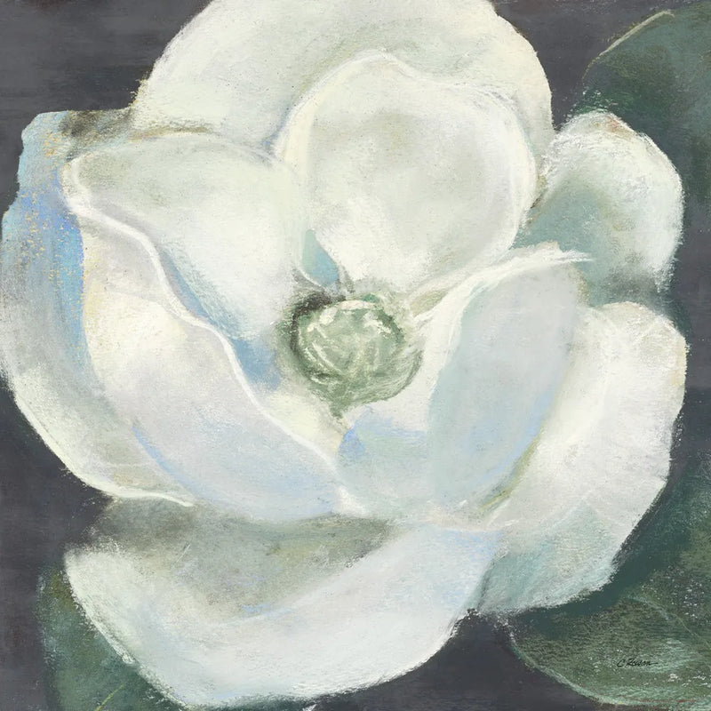 Magnolia II Sage by Carol Rowan. SKU 47395a. Archival Giclee Fine art print for wall decor.