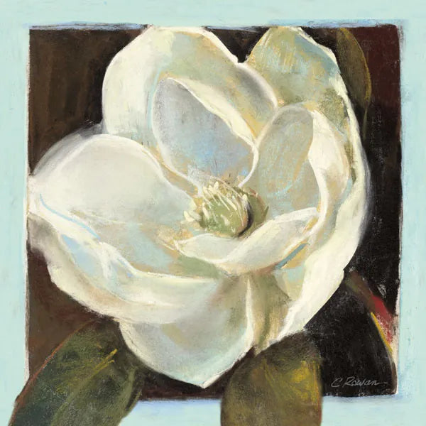 Magnolia III by Carol Rowan. SKU 7861a. Archival Giclee Fine art print for wall decor.
