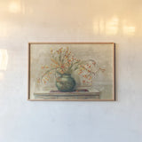 Nancy Bittersweet by Carol Rowan. shown as a paper print in a natural frame. Available as a archival giclee rolled canvas, fine art paper, or poster print. SKU 42354i.
