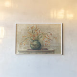 Nancy Bittersweet by Carol Rowan. shown as a paper print in a white frame. Available as a archival giclee rolled canvas, fine art paper, or poster print. SKU 42354i.