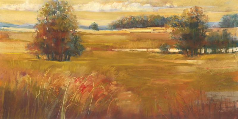 October Light Golden Sky by Carol Rowan