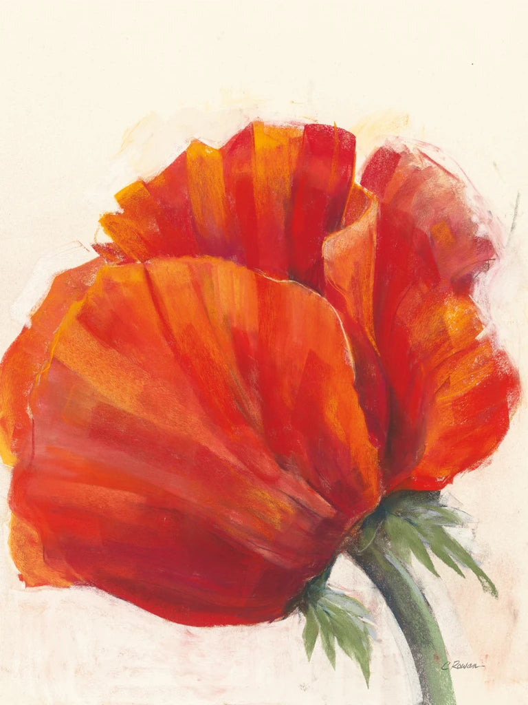 Poppy Orange by Carol Rowan