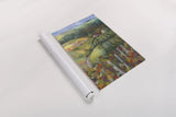 Quiet Farm Field by Carol Rowan. shown as a rolled paper print. Available as archival giclee rolled canvas, fine art paper, or poster print. SKU 19148h.