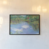 Reflections by Carol Rowan. shown as a paper print in a black flame. Available as a archival giclee rolled canvas, fine art paper, or poster print. SKU 99978i.
