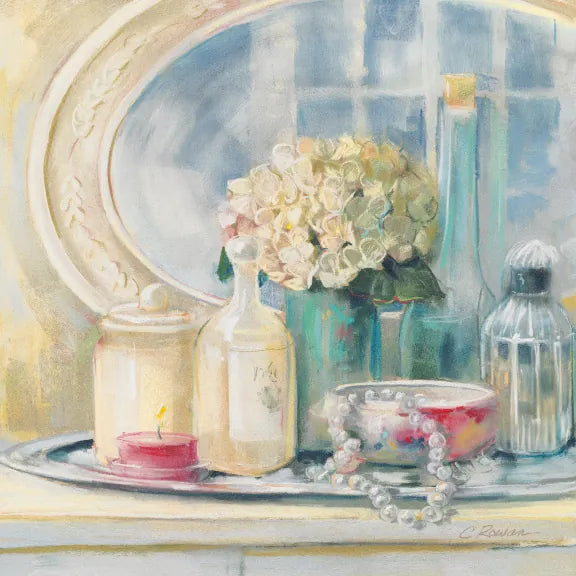 Relective Moment II by Carol Rowan. SKU 18476a. Archival Giclee Fine art print for wall decor.