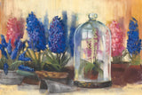 Spring Hyacinths by Carol Rowan. SKU 41861i. Archival Giclee Fine art print for wall decor.