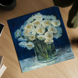 Spring Twilight I v2 by Carol Rowan. Shown as a detailed flat fine art print, highlighting archival giclee quality. Available as an archival giclee rolled canvas, fine art paper, or poster print. SKU 41605a.
