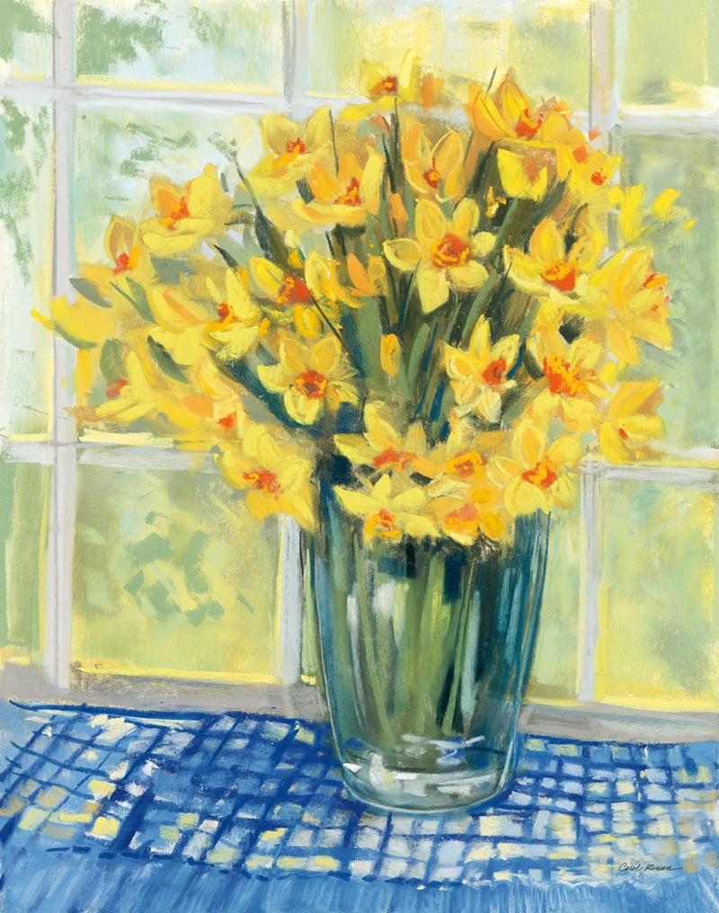 Windowsill Floral IV by Carol Rowan