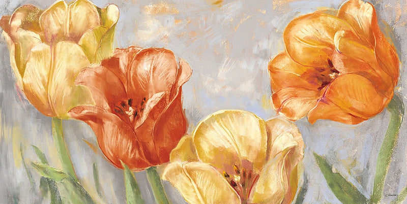 Yellow Tulips Bold by Carol Rowan