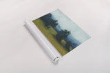 Fields and Mountains by Carson Overstreet. shown as a rolled paper print. Available as archival giclee rolled canvas, fine art paper, or poster print. SKU 97432i.