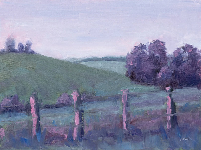 Fields at Dusk by Carson Overstreet
