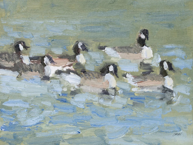 Flock Swimming by Carson Overstreet
