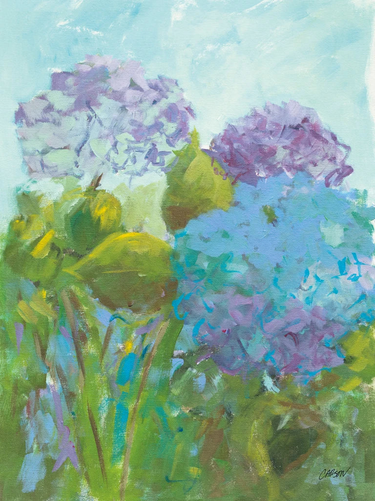 Happy Hydrangeas by Carson Overstreet