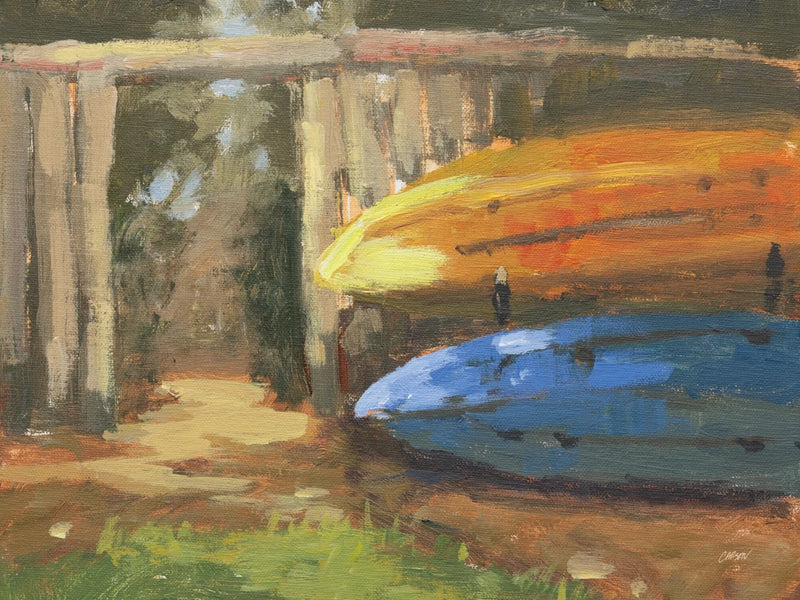 Kayaks Ready by Carson Overstreet