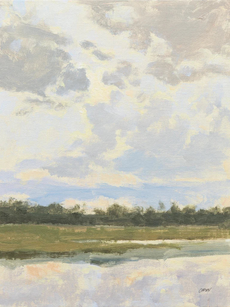Morning Clouds Clearing by Carson Overstreet
