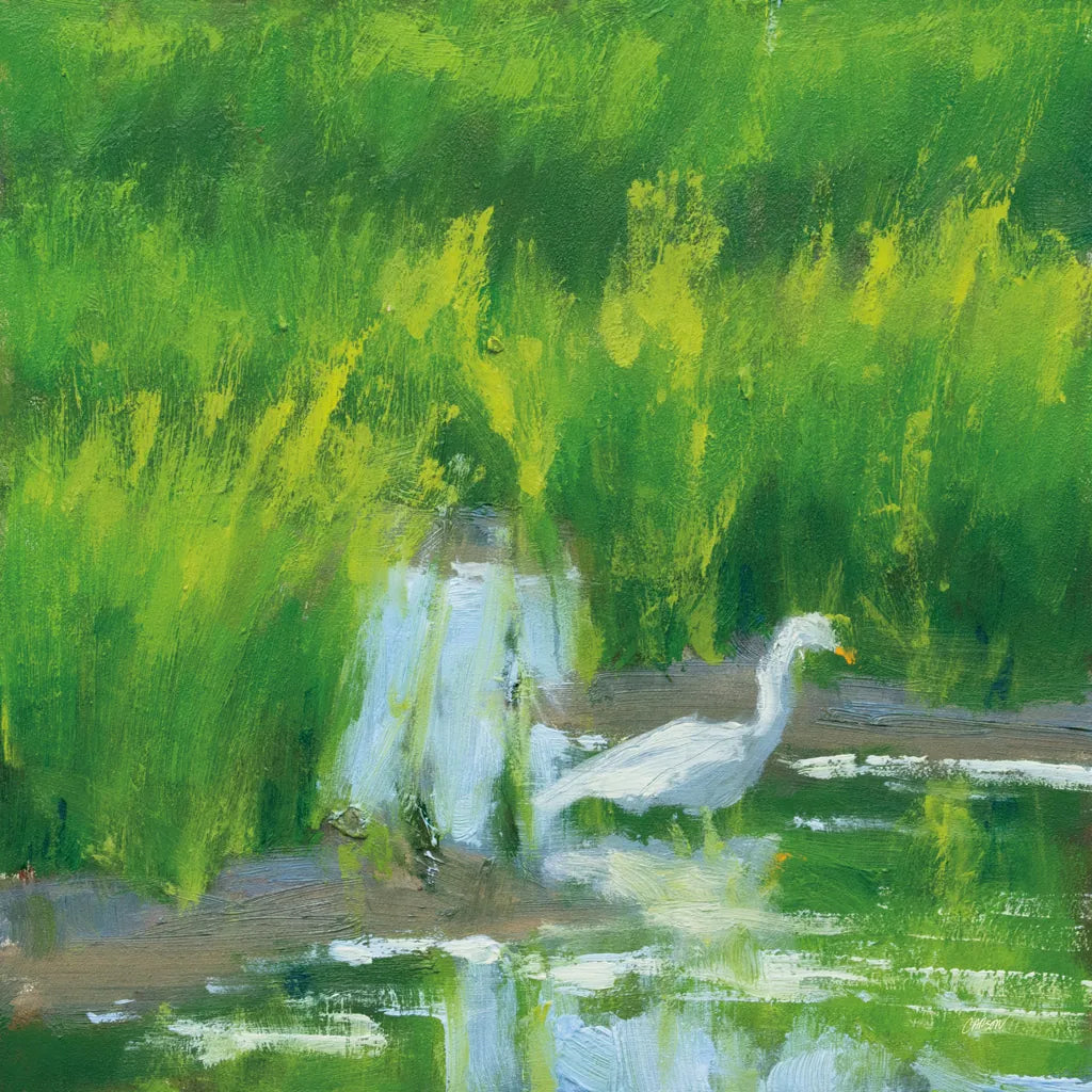 Morning Feast by Carson Overstreet. SKU 99025a. Archival Giclee Fine art print for wall decor.