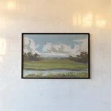 On a Clear Day by Carson Overstreet. shown as a paper print in a black flame. Available as a archival giclee rolled canvas, fine art paper, or poster print. SKU 96853i.