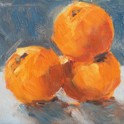 Orange Stack by Carson Overstreet. SKU 96852a. Archival Giclee Fine art print for wall decor.