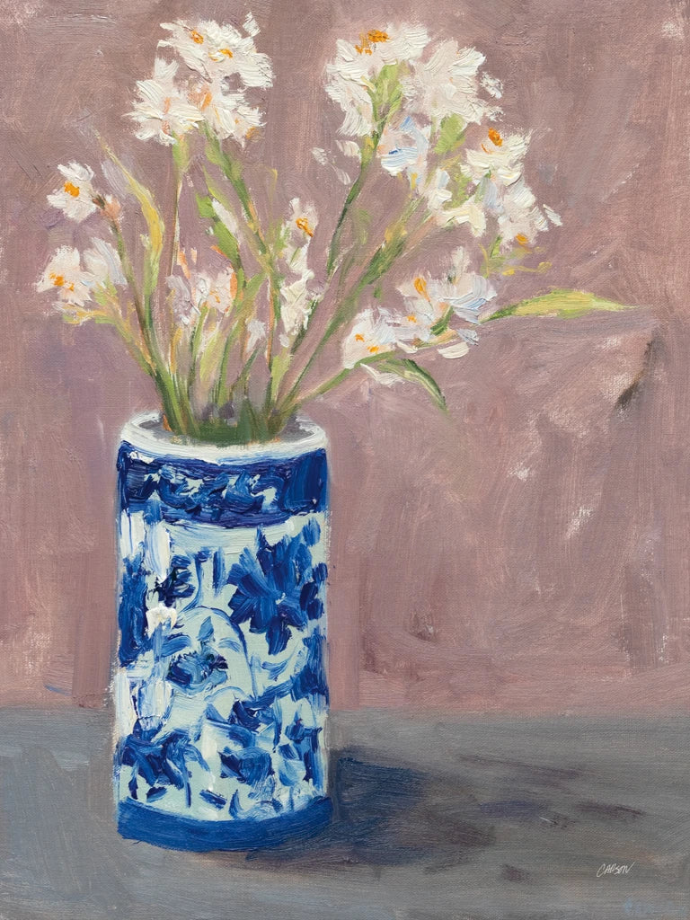 Paperwhites in Chinoiserie Vase by Carson Overstreet