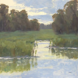 Quiet Waters by Carson Overstreet. SKU 104131a. Archival Giclee Fine art print for wall decor.