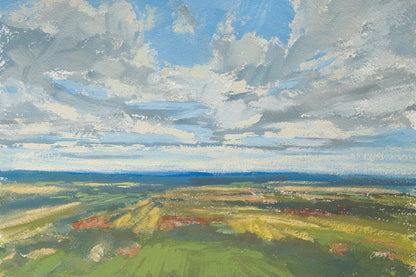 Sweeping Views by Carson Overstreet. SKU 97429i. Archival Giclee Fine art print for wall decor.